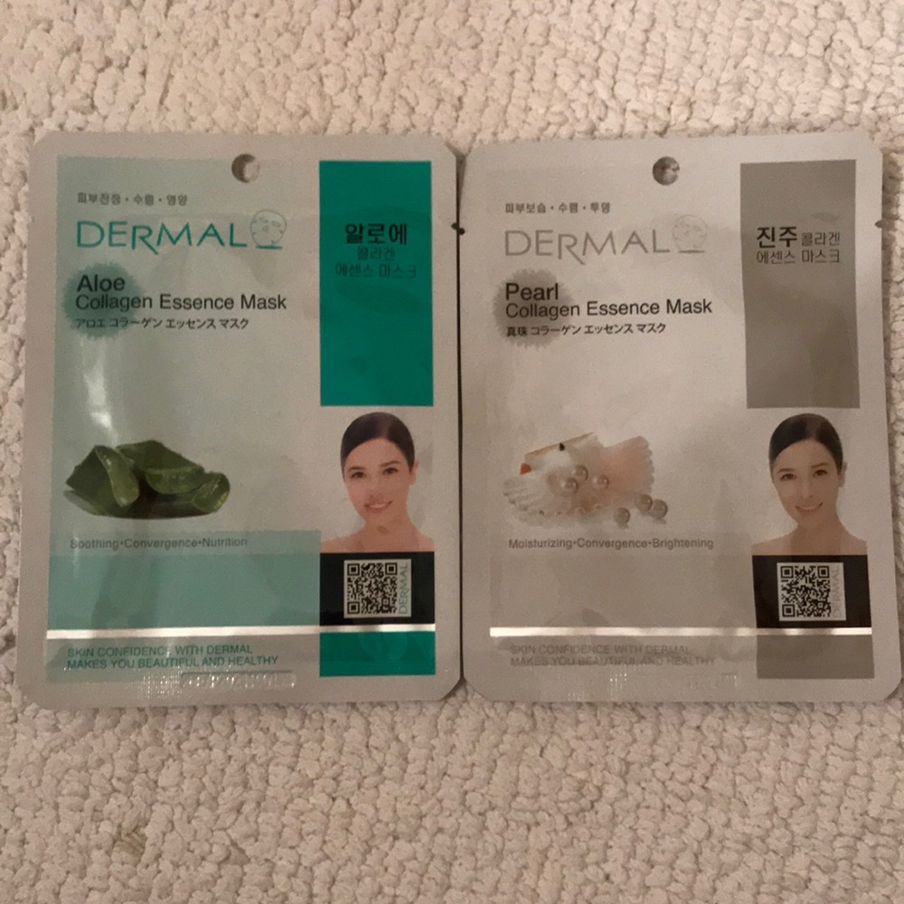 Dermal Aloe & Pearl Collagen Essence Mask
